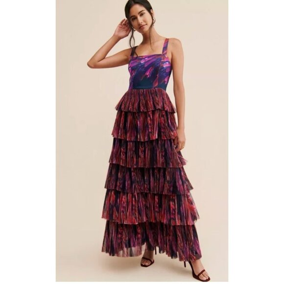 anthro wedding guest dresses Anthropologie dress royal blue Anthropologie Wedding Guest Dresses Cocktail